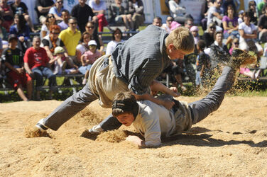 Mendrisio dimostrazione lotta svizzera Mendrisio dimostrazione lotta svizzera