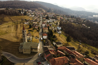 Capriasca nuclei paesi localit&agrave; paesaggio