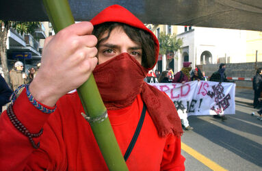 Lugano anti WEF manifestazione