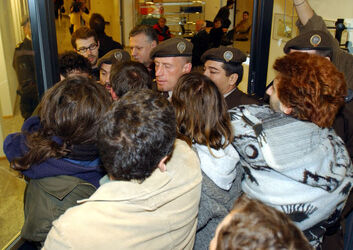 Bellinzona processo manifestanti anti G8 a Chiasso