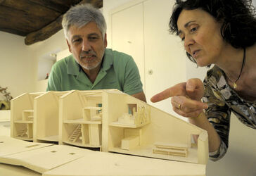 Cabbio esposizione progetti Alpe di Nadigh