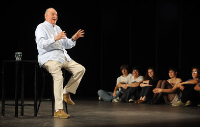 Chiasso Mistero Buffo teatro con Dario Fo e Franca Rame