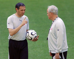 Calcio CdM 2006 Allenamento Svizzera