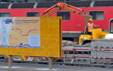 Mendrisio nuova linea ferroviaria
