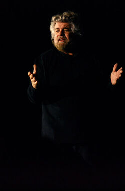 Bellinzona spettacolo comico Beppe Grillo