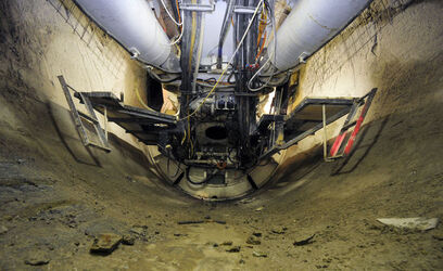 Roveredo inizio scavo con fresa A13 circonvallazione