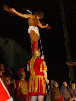 Coldrerio processione Mercoledi Santo