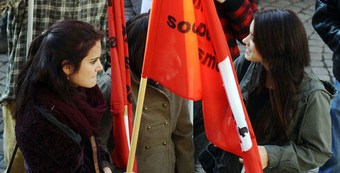 Bellinzona manifestazione cantonale contro il dumping salariale e sociale