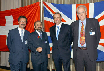 British Swiss Chamber of Commerce ricevimento