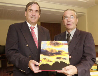 Gendotti testimonial del libro Levelntina e Bedretto 