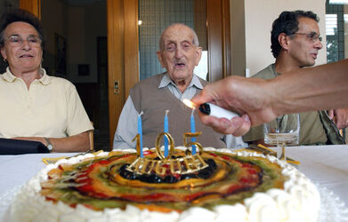 Savosa 105 anni Cesare Gianinazzi Savosa 105 anni Cesare Gianinazzi