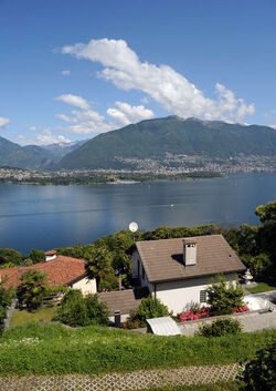 Gerra Gambarogno vedute panoramiche