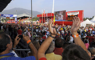 Ciclsimo foto d ambiente Mondiali Mendrisio 09