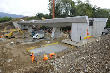 Ligornetto cantiere ferrovia Mendrisio Stabio Varese Ligornetto cantiere ferrovia Mendrisio Stabio Varese