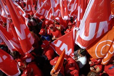 Zurigo manifestazione UNIA OCST