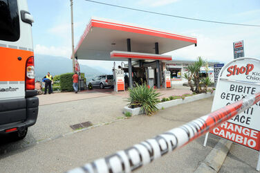 Ranzo Gambarogno furto stazione di benzina Avia