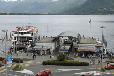 Locarno panoramica debarcadero