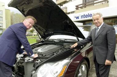 Garage Winteler prima Mybach auto di lusso