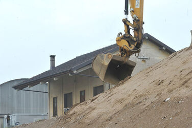 Stabio cantiere ferrovia Stabio Arcisate