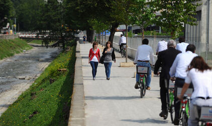 Lugano pista ciclabile Cassarate