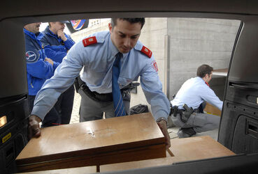Bellinzona centro smistamento schede elettorali