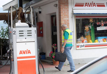 Ranzo Gambarogno furto stazione di benzina Avia