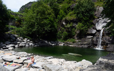 Osogna laghetto al Pozzon Osogna laghetto al Pozzon