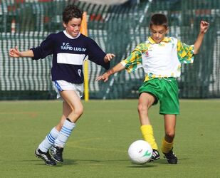 Calcio giovanile partite Allievi in eta GS