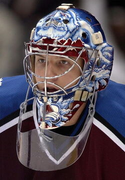 Hockey NHL Colorado Avalanche David Aebischer