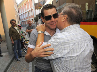 Ciclismo Cadel Evans Campione del mondo a Stabio
