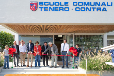 Tenero Contra inaugurazione del nuovo Istituto scolastico