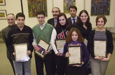 Coldrerio premiazione migliori alunni scuole medie