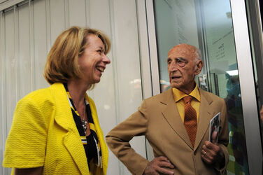 Chiasso inaugurazione mostra Gillo Dorfles