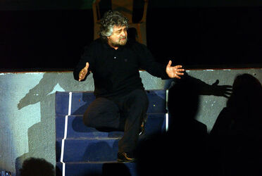 Bellinzona spettacolo comico Beppe Grillo