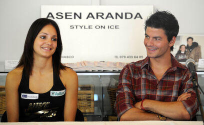 Pattinaggio Artistico Sarah Meier e Stephane Lambiel Pattinaggio Artistico Sarah Meier e Stephane Lambiel