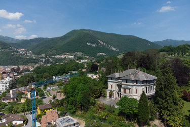 Mendrisio veduta Villa Foresta