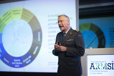 Lugano Conferenza ARMSI Rivista Militare Svizzera di lingua italiana