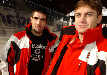 Hockey allenamento Sparta Praga