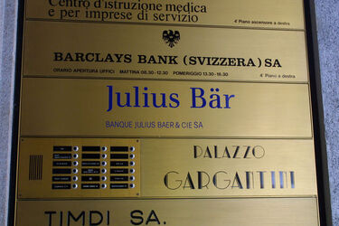 Lugano istituti bancari e banche