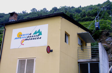 Monte Carasso Mornera nuova teleferica