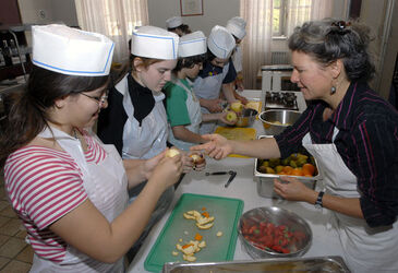 Mezzana cucina naturale nelle scuole