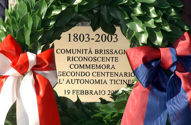 Brissago bicentenario autonomia ticinese cerimonia