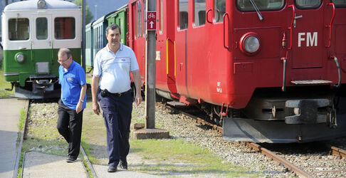 Castione presentzione nuova stagione della Ferrovia Mesolcinese