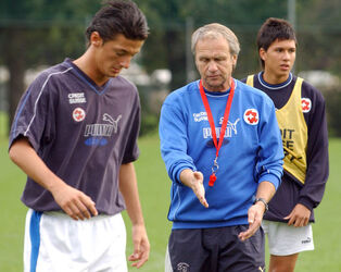 Calcio allenamento nazionale Svizzera U20