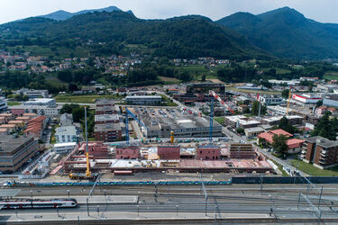 Mendrisio cantiere Campus universitario SUPSI Mendrisio cantiere Campus universitario SUPSI