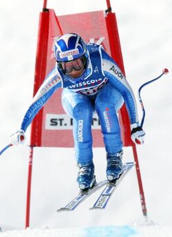 Sci Alpino Mondiali St.MoritzSki Alpin WM 2003 Abfahrt Frauen