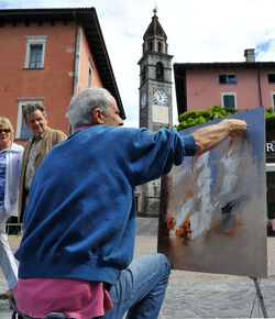 Ascona pittori in piazza