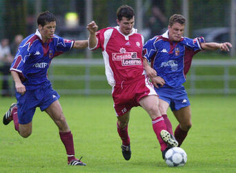 Calcio amichevole FC Locarno AC Bellinzona