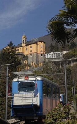 Orselina funicolare Locarno Orselina