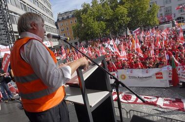 Zurigo manifestazione UNIA OCST